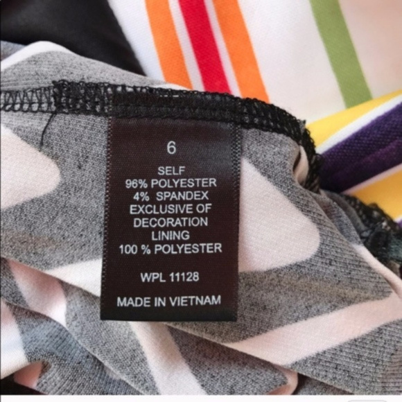 NWT RML zig zag print quarter sleeve shift dress - Picture 2 of 3